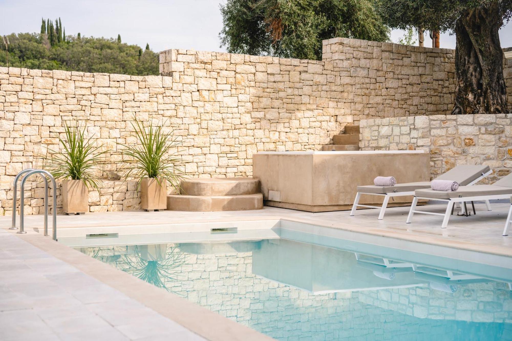 Ionian Stone Luxury In Corfu Villa Pithos