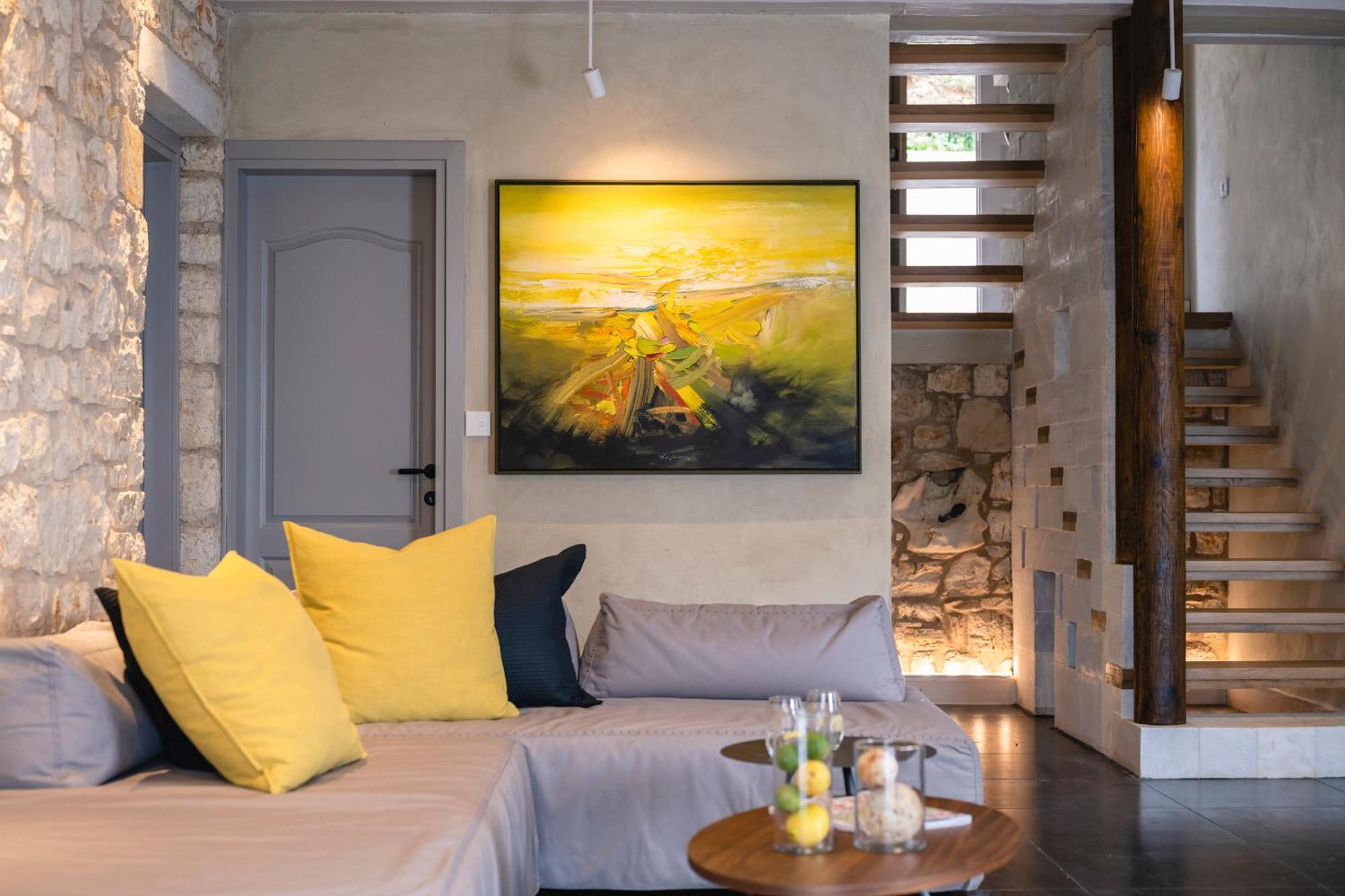 Ionian Stone Luxury In Corfu Villa Pithos