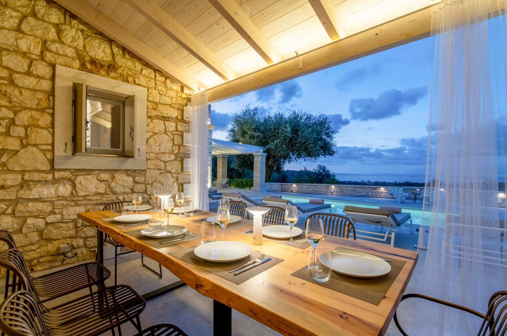Villa Ionian Stone Luxury In Corfu *