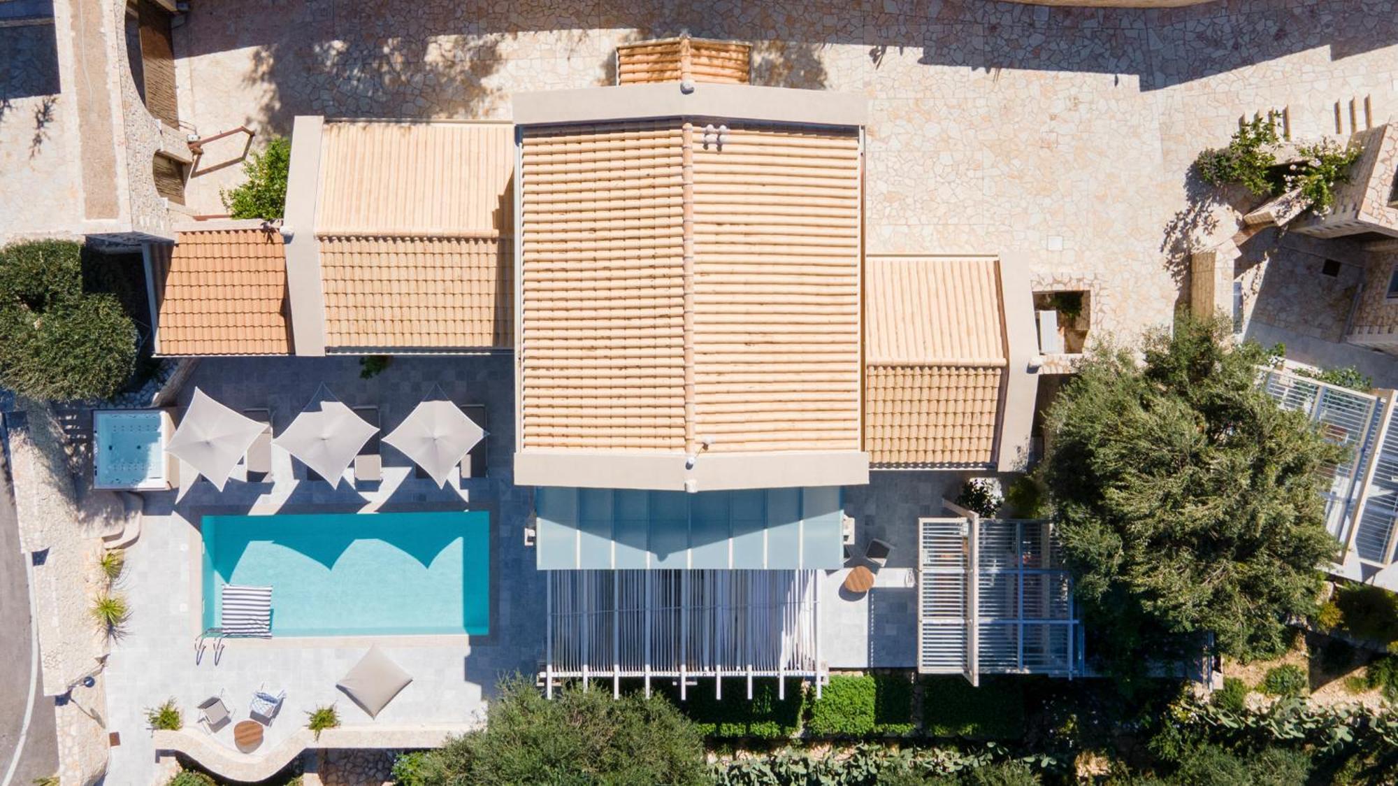 Villa Ionian Stone Luxury In Corfu Pithos